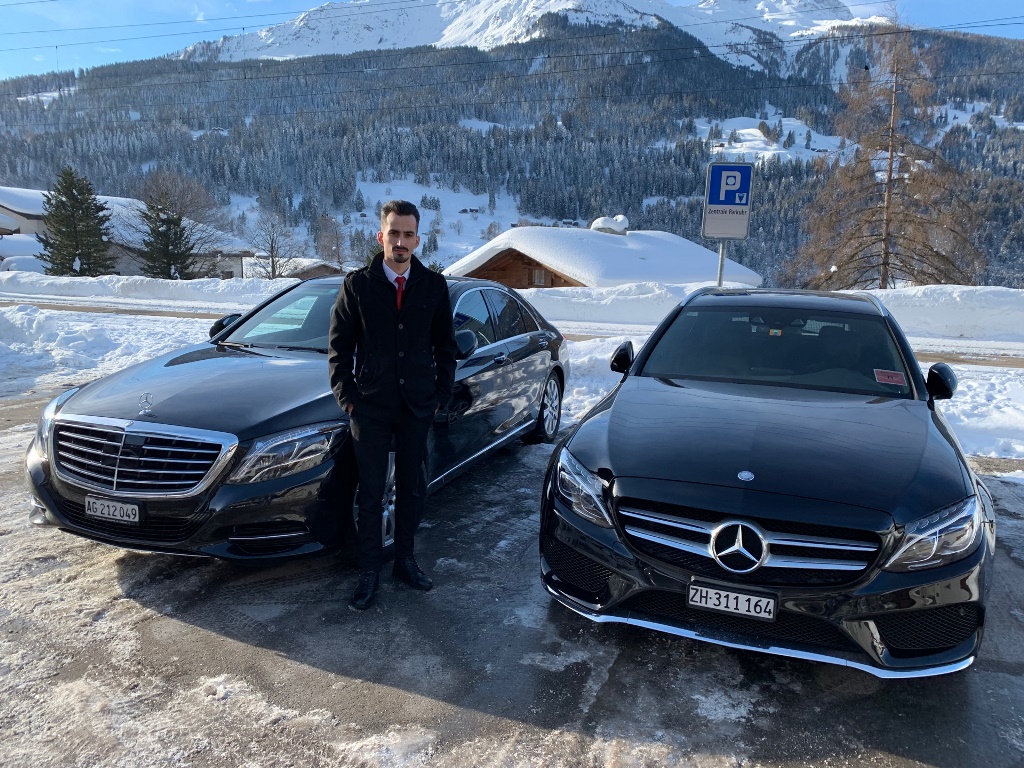 Limousine transfer to WEF Davos